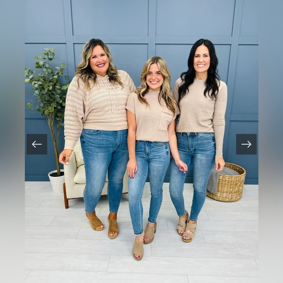 Judy Blue Triple Threat Slim Fit Jeans Sz 3 Item# 9S - Picture 1 of 10